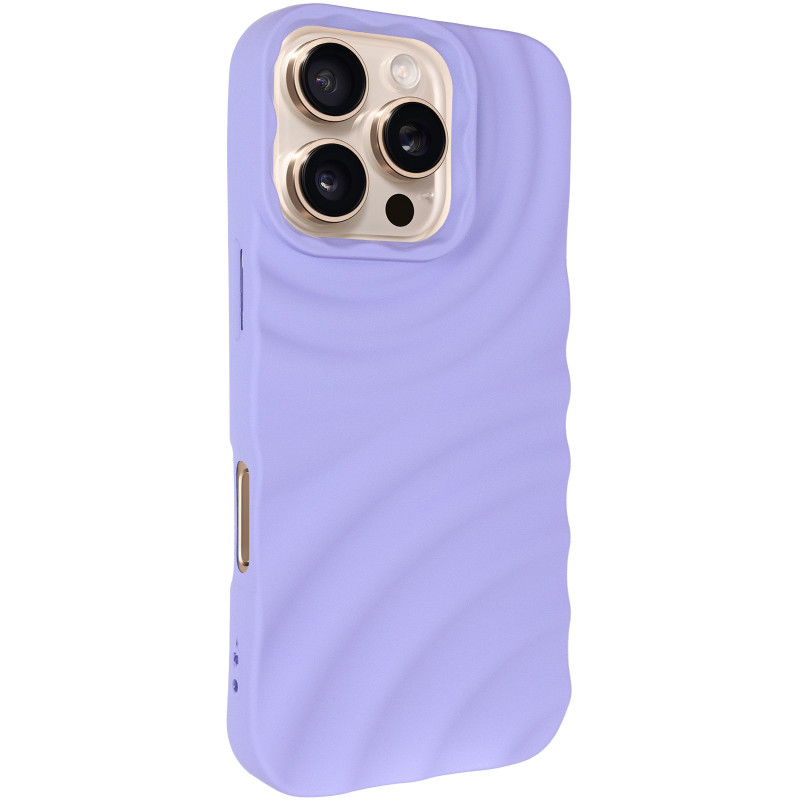 Чохол TPU MonoWave на Apple iPhone 16 Pro (6.3") (Light Blue)