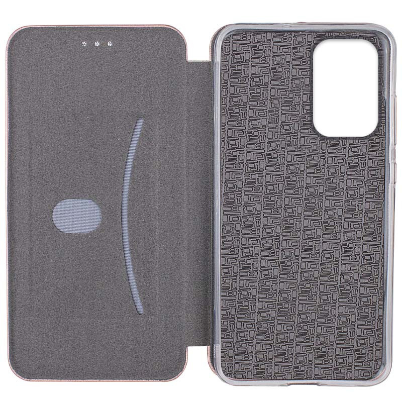 Фото Шкіряний чохол-книжка Classy на Xiaomi Redmi Note 10 / Note 10s / Poco M5s (Золотий) в маназині vchehle.ua