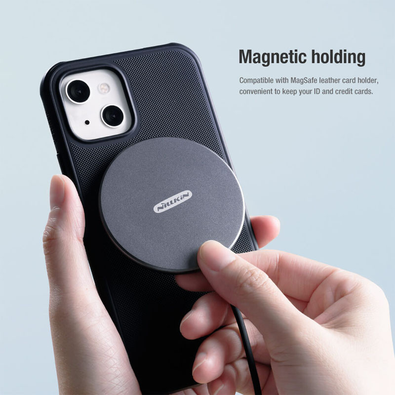 Купить Чехол Nillkin Matte Magnetic Pro для Apple iPhone 14/13 (6.1") (Черный / Black) на vchehle.ua