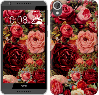 

Чехол Цветущие розы для HTC Desire 820 235728