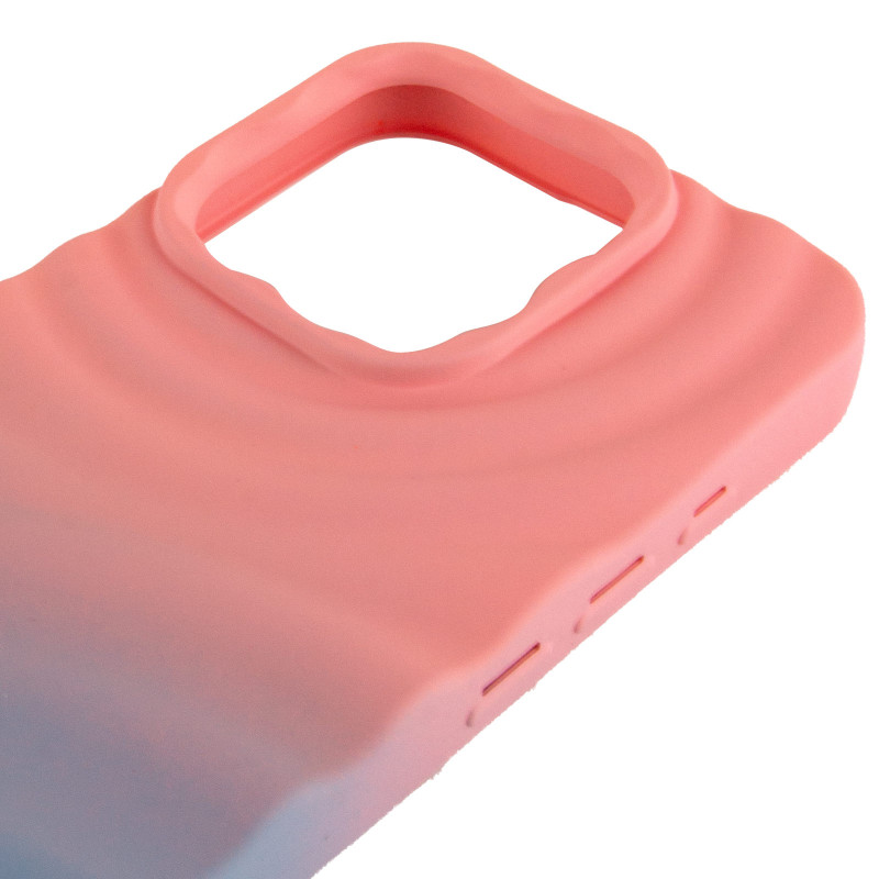 Чохол TPU ColorWave на Apple iPhone 15 Pro (6.1") (Peach / Sky) в магазині vchehle.ua