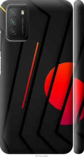 

Чехол Разноцветные полосы для Xiaomi Poco M3 1610344