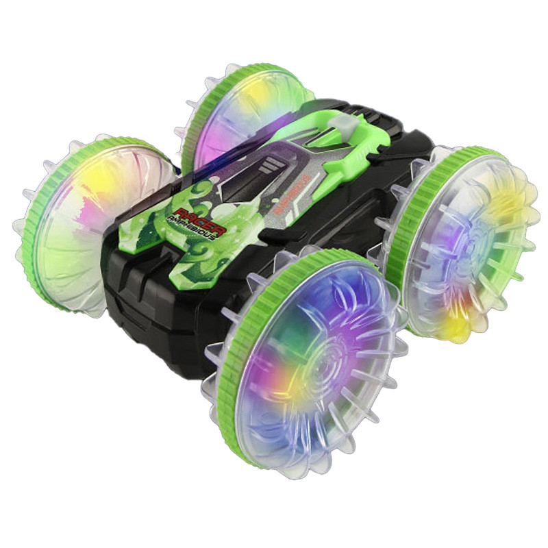 Машинка-амфибия на радиоуправлении YL-103 2.4G (Transparent green)
