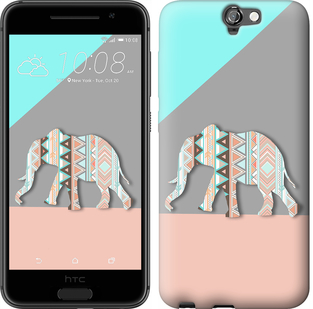 

Чехол Узорчатый слон для HTC One A9 224601