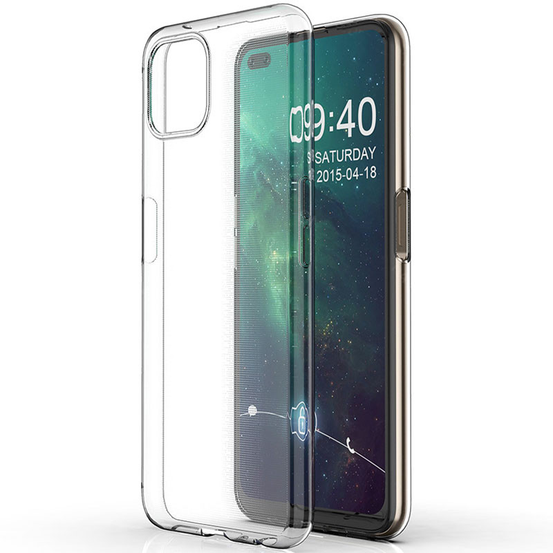 TPU чехол Epic Transparent 1,0mm для Oppo A92s