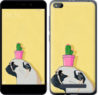 

Чохол Мопс з кактусом на Xiaomi RedMi 4A 795692