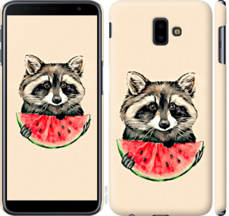 

Чехол Енотик с арбузом для Samsung Galaxy J6 Plus 2018 799610