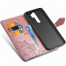 Фото Кожаный чехол-книжка Art Case с визитницей для Xiaomi Redmi Note 8 Pro (Розовый) на vchehle.ua