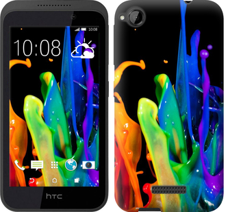 

Чохол бризки фарби на HTC Desire 320 381259