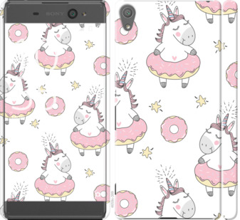 

Чехол Единорожки для Sony Xperia XA Dual 830306