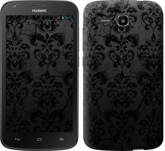 

Чехол узор черный для Huawei Ascend Y600 648154