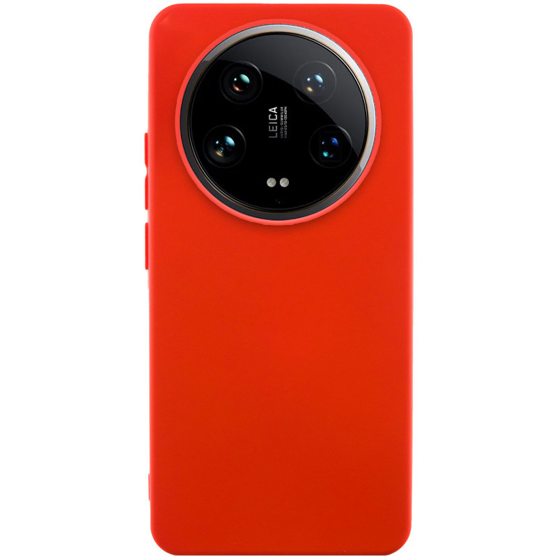 Чохол Silicone Cover Lakshmi (AAA) на Xiaomi 14 Ultra (Червоний / Red)