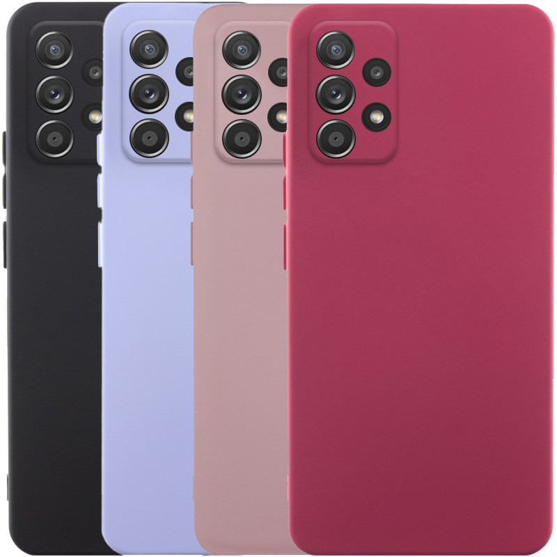 Чохол TPU GETMAN Liquid Silk Full Camera на Samsung Galaxy A52 4G / A52 5G / A52s
