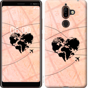 

Чохол Подорожуй на Nokia 7 Plus 795207
