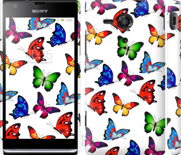 

Чехол Красочные мотыльки для Sony Xperia SP M35H 881390