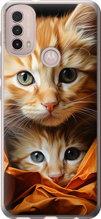 Чехол Котики 2 для Motorola E40