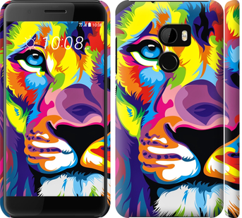 

Чохол Різнобарвний лев на HTC One X10 372684