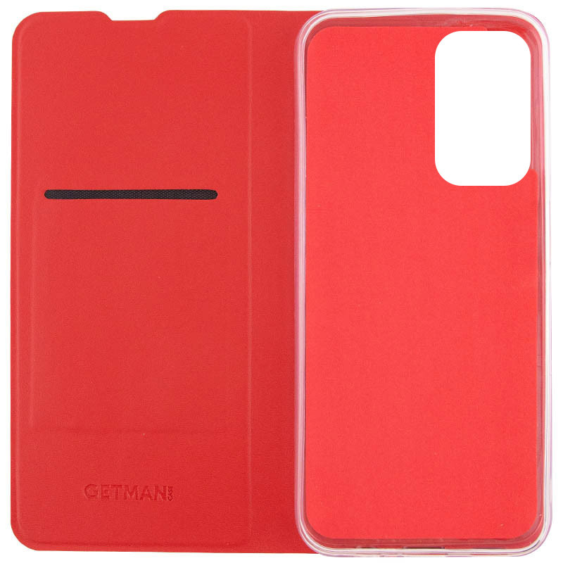 Заказать Кожаный чехол-книжка GETMAN Elegant (PU) для Samsung Galaxy M34 5G (Красный) на vchehle.ua