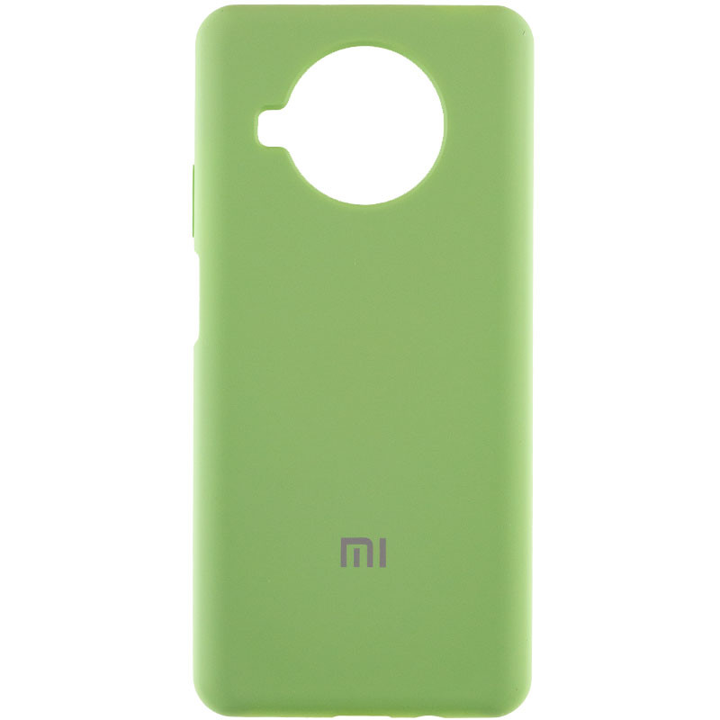Чохол Silicone Cover Full Protective (AA) на Xiaomi Mi 10T Lite / Redmi Note 9 Pro 5G (М'ятний / Mint)