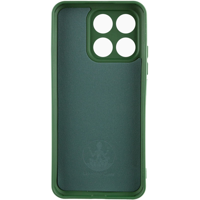 Фото Чехол Silicone Cover Lakshmi Full Camera (A) для Huawei Honor X8a (Зеленый / Dark green) на vchehle.ua