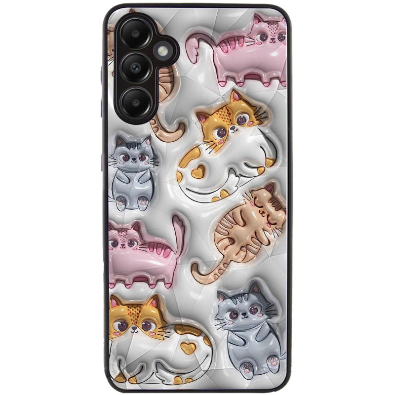 Фото TPU+PC чехол Prisma Fluffie для Samsung Galaxy A35 (Kittens) на vchehle.ua