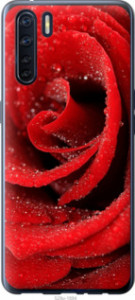 Чехол Красная роза для Oppo A91