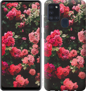 

Чохол Кущ з трояндами на Samsung Galaxy A21s A217F 933324