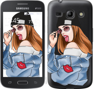 

Чехол Девушка v3 для Samsung Galaxy Star Advance G350E 842808
