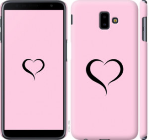 Чехол Сердце 1 для Samsung Galaxy J6 Plus 2018