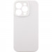 Чехол Silicone Case Full Camera Protective (AA) NO LOGO для Apple iPhone 16 Pro (6.3") (Белый / White)