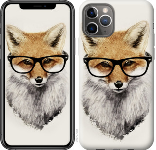 

Чохол Лис в окулярах на iPhone 11 Pro 777414