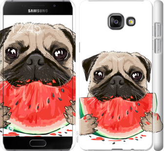 

Чохол Мопс і кавун на Samsung Galaxy A7 (2016) A710F 843432