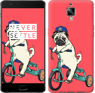 

Чехол Мопс на велосипеде для OnePlus 3T 87872