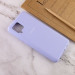Купити Чохол Silicone Cover Full Protective (AA) на Samsung Galaxy A42 5G (Бузковий / Dasheen) на vchehle.ua