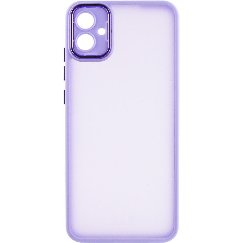 Фото TPU+PC чохол Accent на Samsung Galaxy A06 (White / Purple) на vchehle.ua