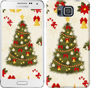 

Чехол Новогодняя елка для Samsung Galaxy Alpha G850F 450803