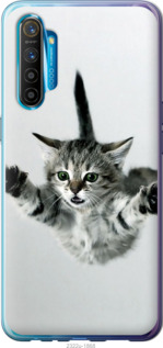 

Чехол Летящий котёнок для Realme XT 1581055