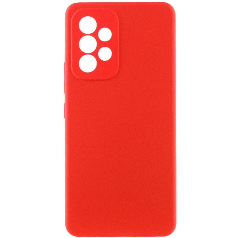 Чохол Silicone Cover Lakshmi Full Camera (AAA) на Samsung Galaxy A52 4G / A52 5G / A52s (Червоний / Red)