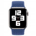 Фото Уцінка Ремінець Braided Solo Loop для Apple Watch 38/40/41/42mm(ser.10) 145mm (Дефект упаковки / Синій) на vchehle.ua