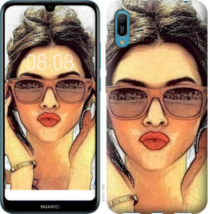 

Чохол Дiвчина_арт на Huawei Y6 2019 711295