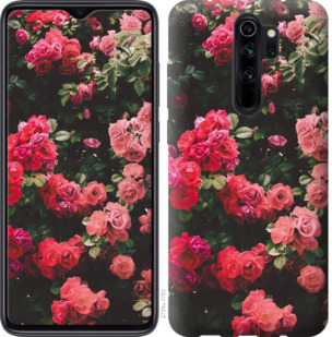 

Чехол Куст с розами для Xiaomi Redmi Note 8 Pro 778478