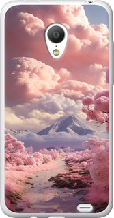 

Чехол Розовые облака для Meizu MX3 1645020