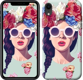 

Чохол Дівчина з квітами на iPhone XR 670082