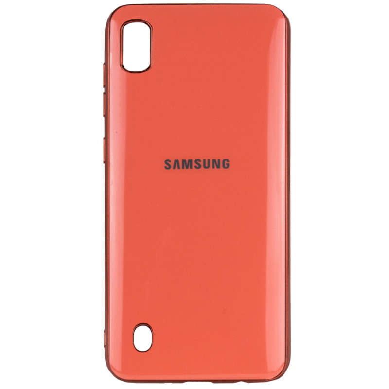 

TPU чехол Epik GLOSSY LOGO на Samsung Galaxy A10 (A105F) (Кораловий) 747461