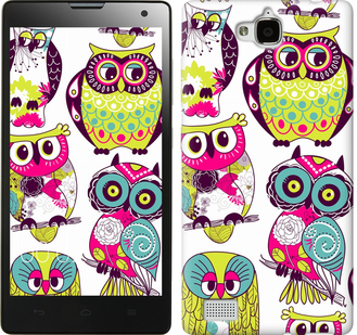 

Чехол Совы для Huawei Honor 3C 621251