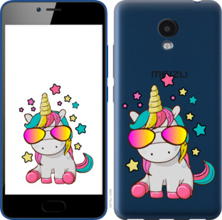 

Чехол Единорог в очках для Meizu M5c 911767