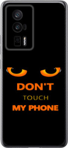 Чехол Don't touch the phone для Xiaomi Redmi K60 Pro