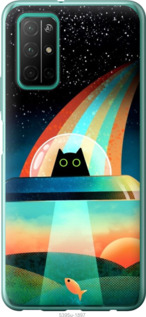 

Чехол Кот, нло, радуга, рыба для Huawei Honor 30S 1403208