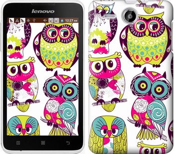 

Чохол Сови на Lenovo A529 621040