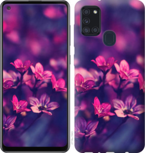 

Чохол Пурпурні квіти на Samsung Galaxy A21s A217F 932318